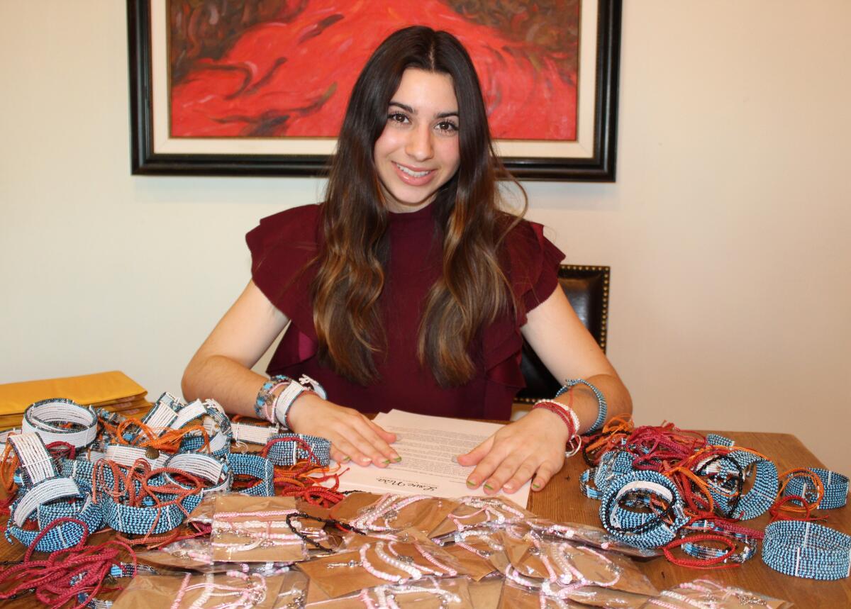 Sara Hamadeh, a high school social entrepreneur, founded 
Love Nisa.