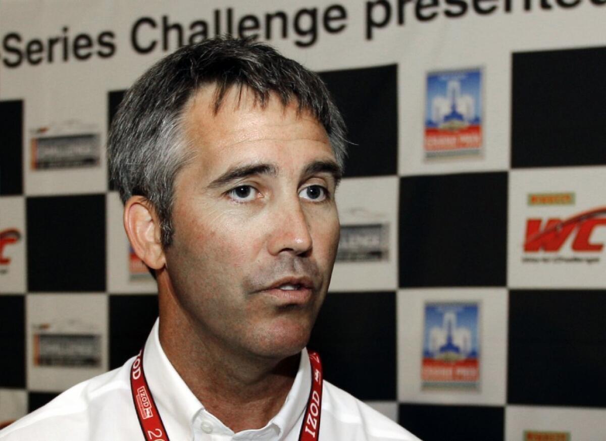 IndyCar says it will a conduct a thorough search for a permanent replacement for Randy Bernard.