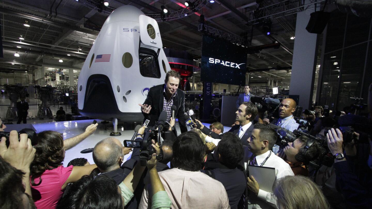 SpaceX Dragon V2 capsule