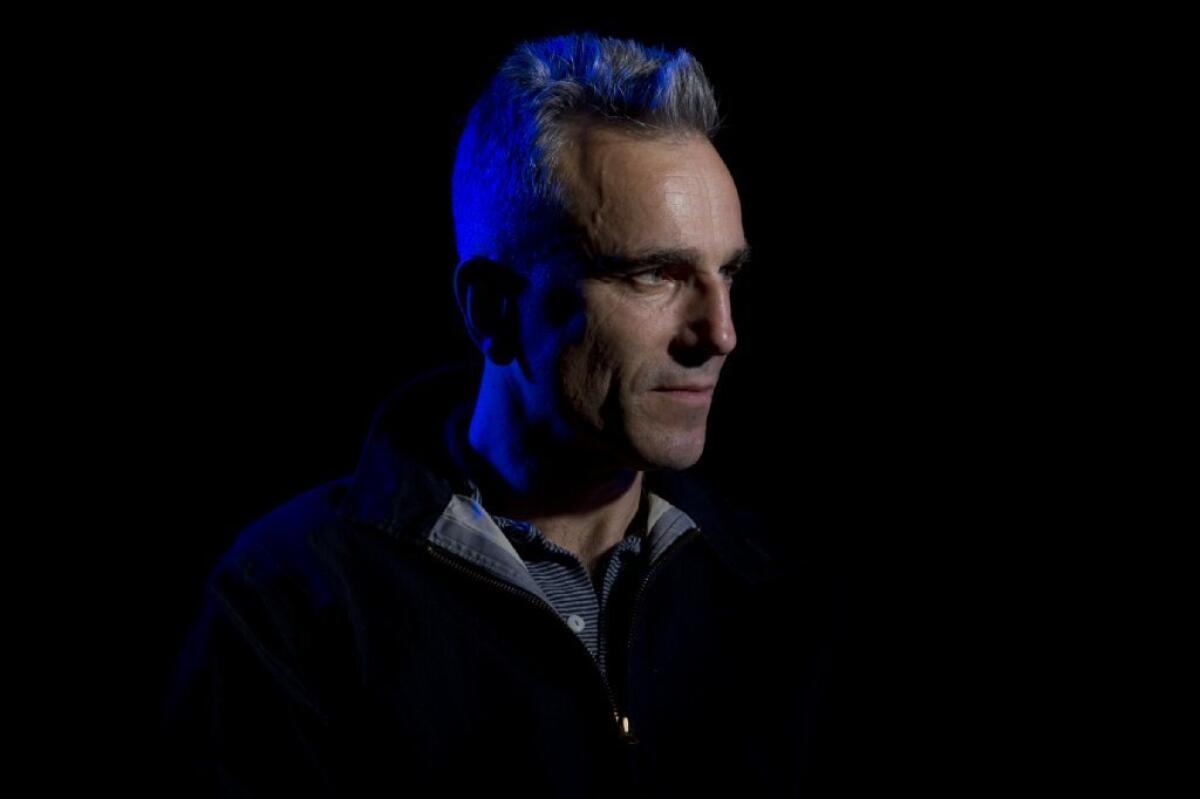 Daniel Day-Lewis at the Four Seasons Hotel in Beverly Hills in 2012.