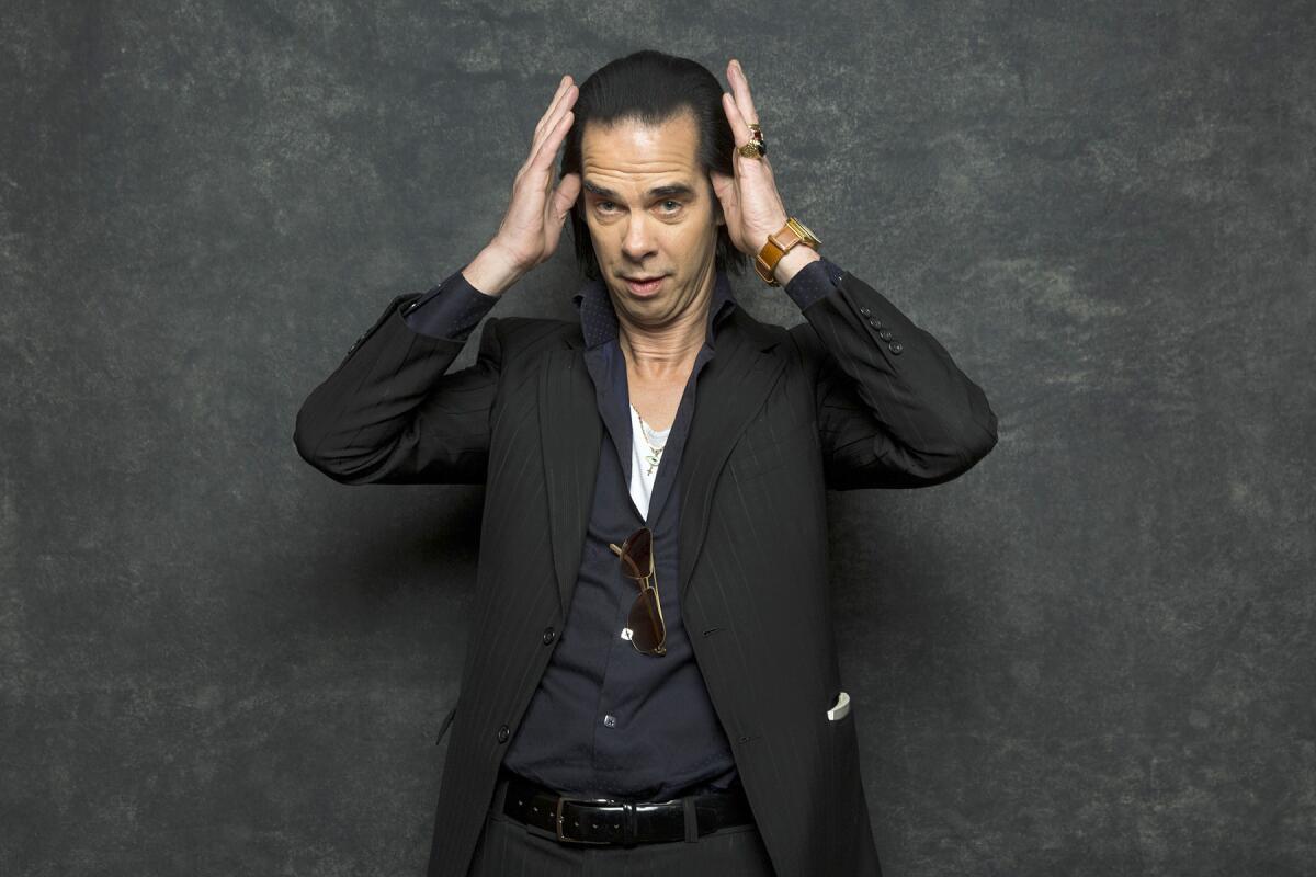 "20,000 Days on Earth" explores the truth and artifice of Nick Cave (pictured at the Sundance Film Festival) via unscripted conversations set in staged environments.