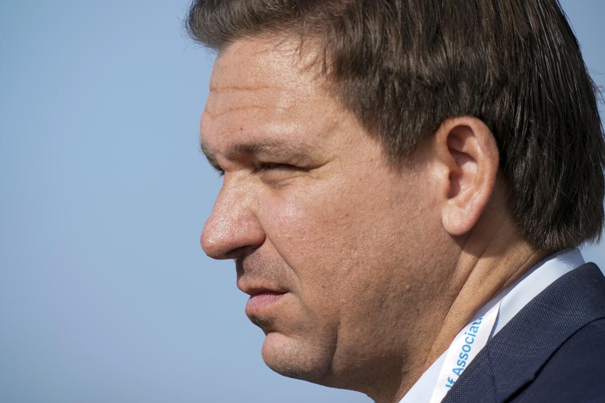 Gov. Ron DeSantis of Florida