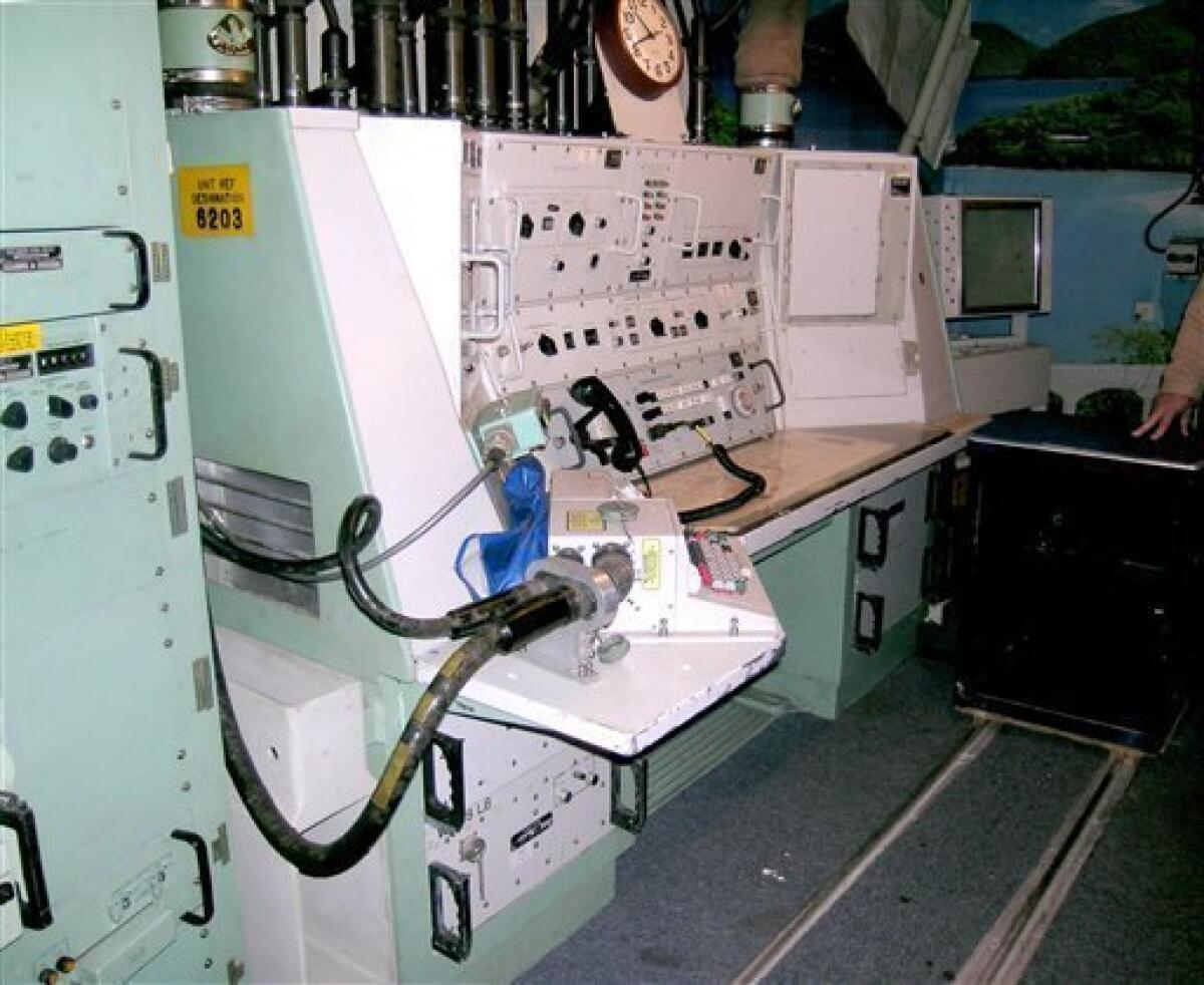 nuclear missile silo control room