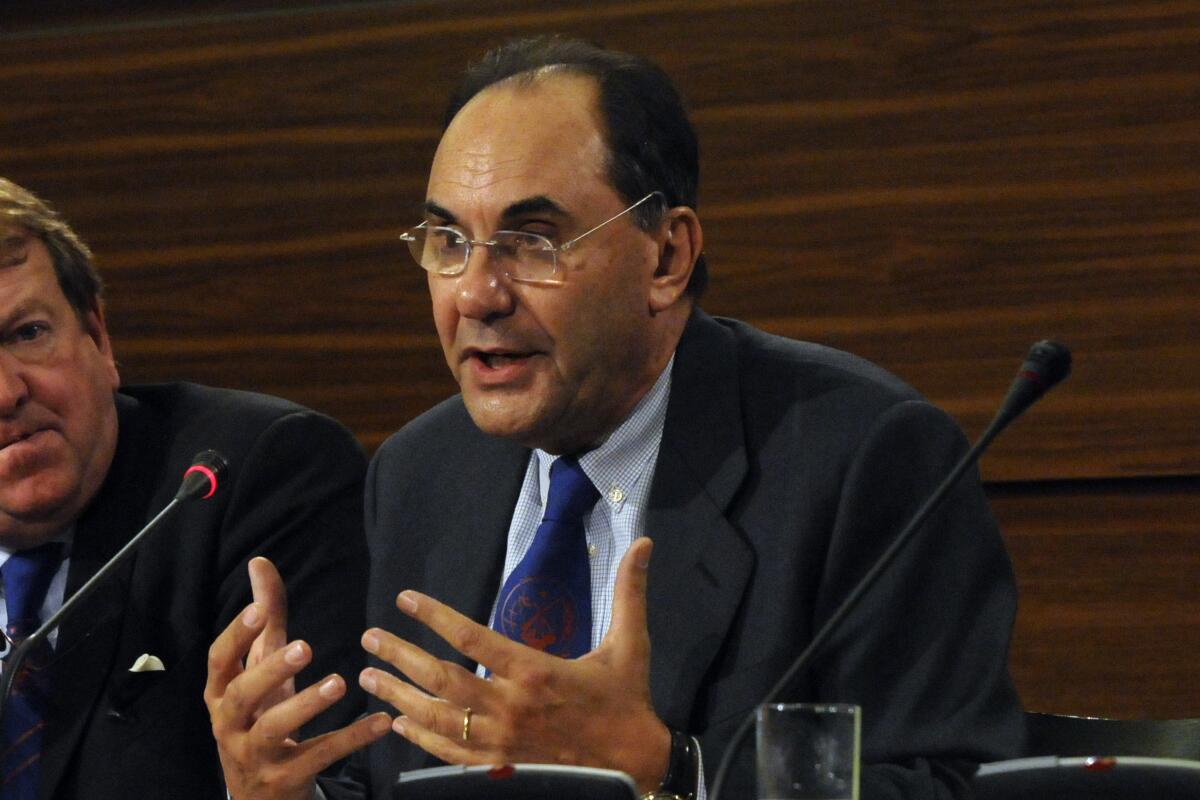 Far-right Spanish politician Alejandro Vidal-Quadras