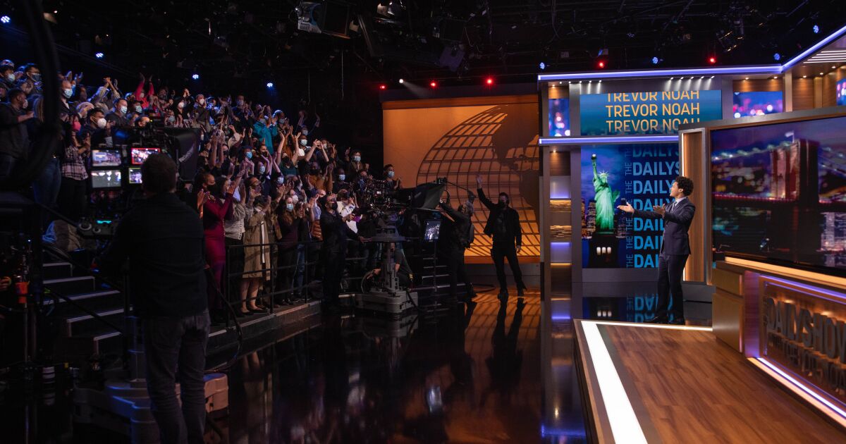 Inside Trevor Noah’s tearful goodbye to ‘The Daily Show’
