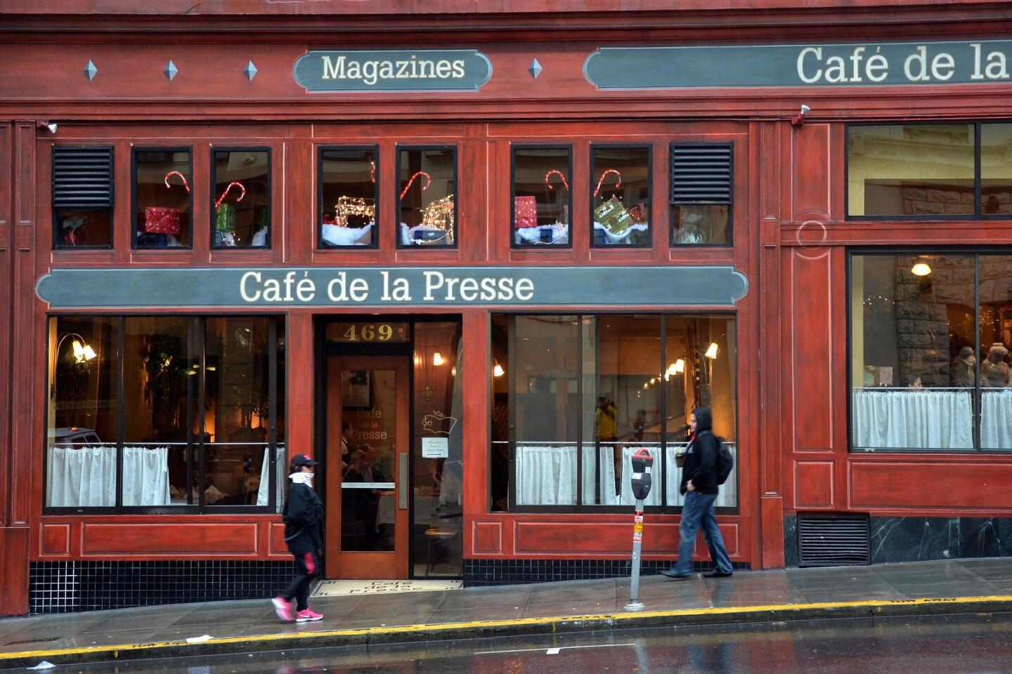 Café de la Presse – San Francisco – Menus and pictures