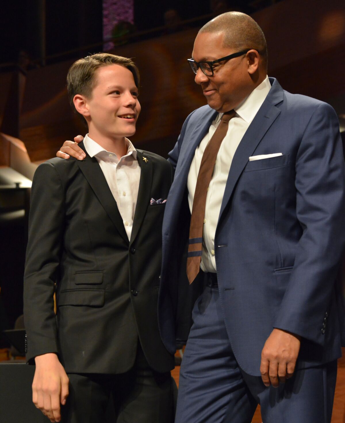 John Murray and Wynton Marsalis