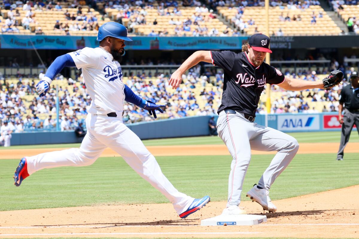 Dodgers shut out by Nationals, lose for fifth time in seven games - Los Angeles Times