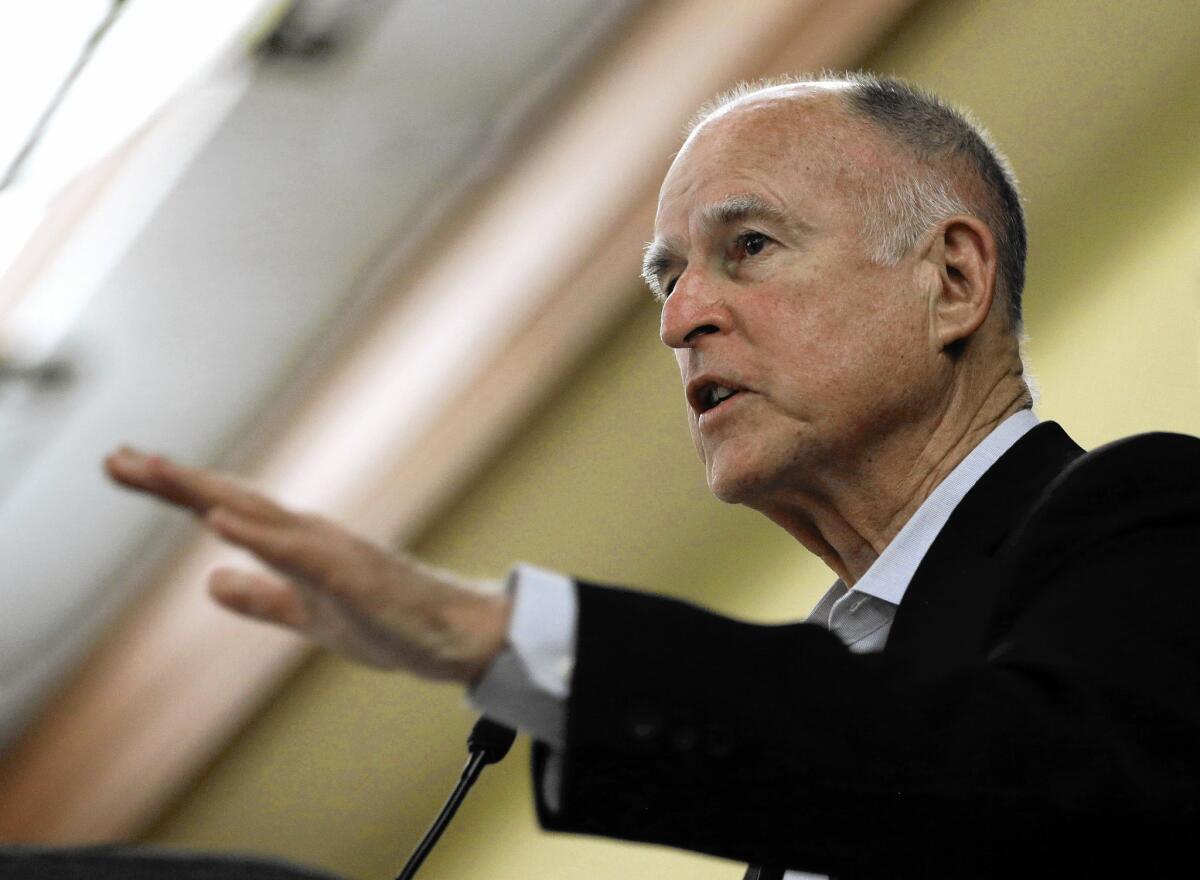Gov. Jerry Brown asked state oil and gas regulators to look into potential drilling and mining opportunities at the family's ranch in Colusa County.