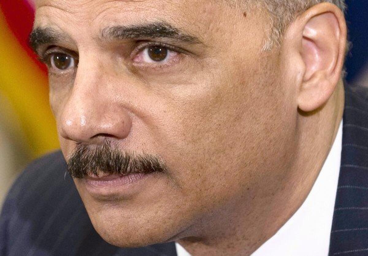 After the report's release, Atty. Gen. Eric Holder fired back at what he said were “unsubstantiated conclusions” by Republican lawmakers who have been sharply critical of his activities relating to the Fast and Furious operation.