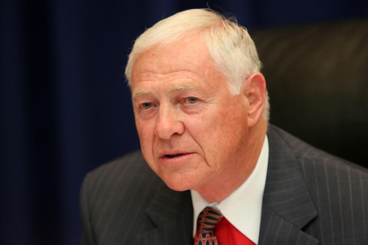 Michael D. Antonovich is the L.A. County Board of Supervisors' main proponent of Laura's Law.