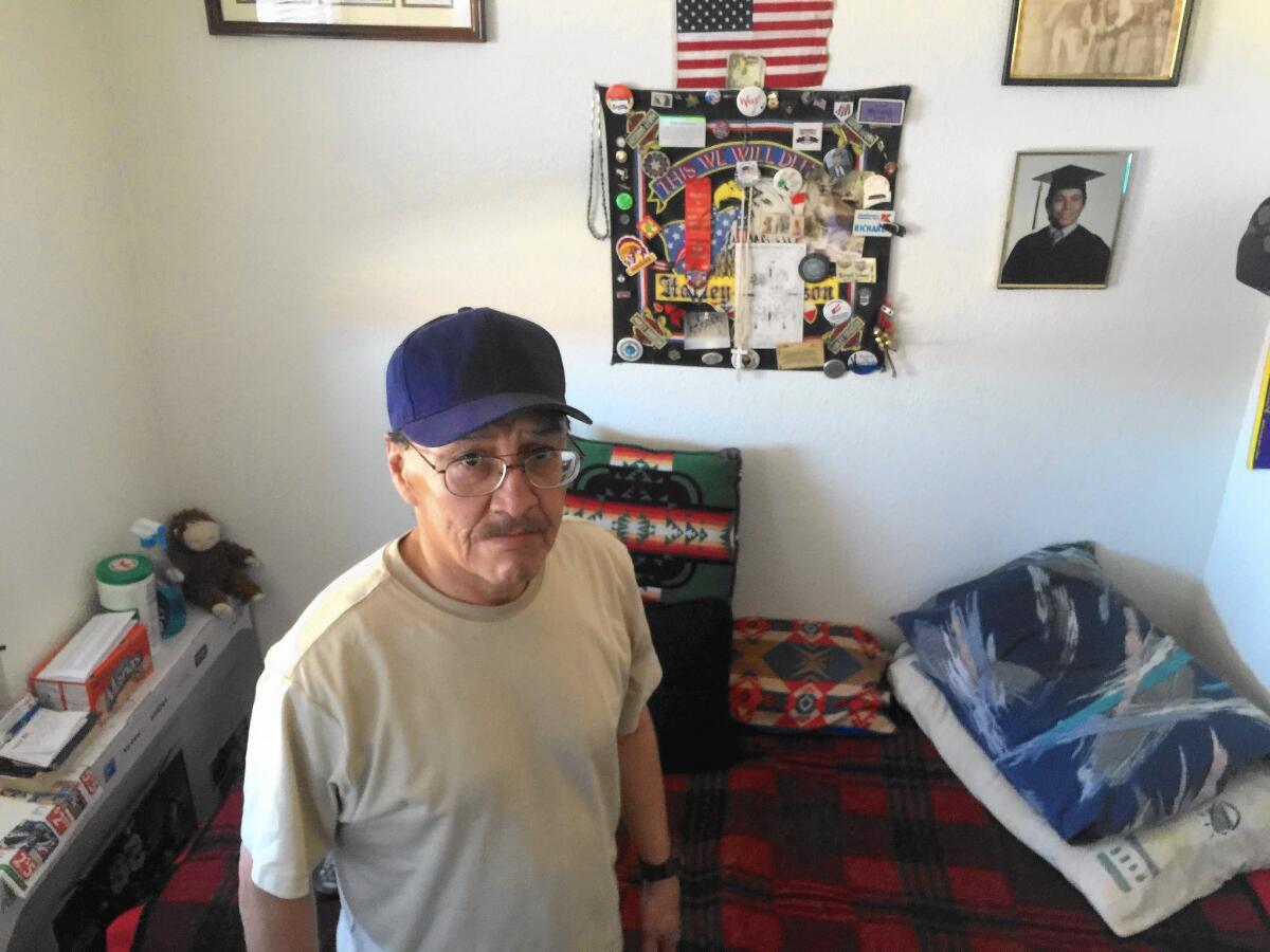 Rich Taliwood lives in a former hotel in Gallup, N.M., that has been converted into a shelter for alcoholics.