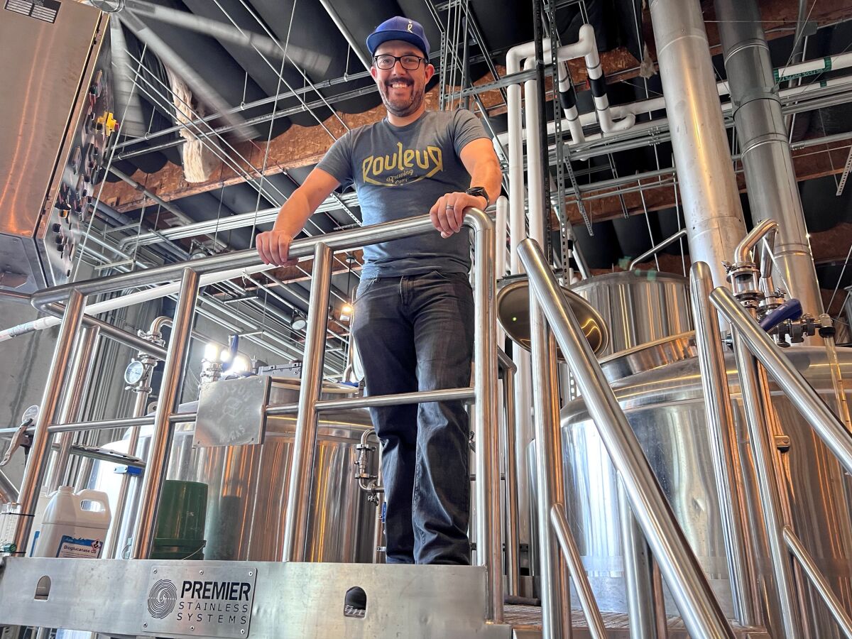 Rawley Macias, Rouleur Brewing’s owner and founder