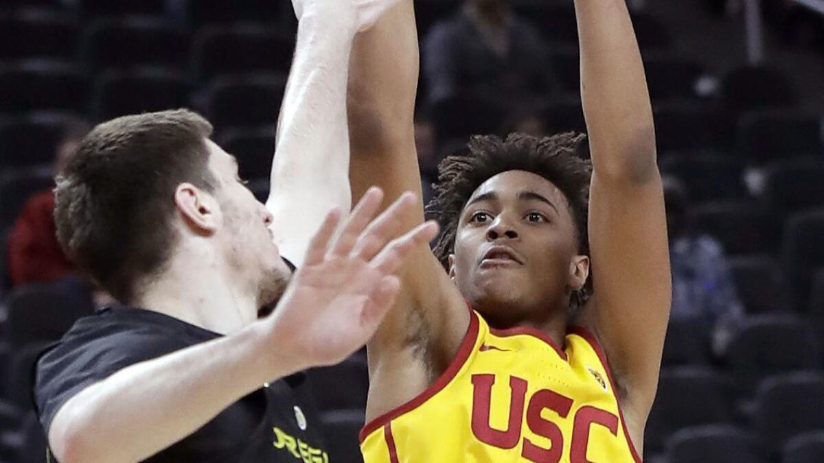 Charles O'Bannon Jr. had a quiet freshman season, but he could become a factor for USC during the 2018-19 campaign.