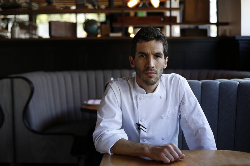 Chef Brian Redzikowski of Kettner Exchange on Oct. 10, 2019.