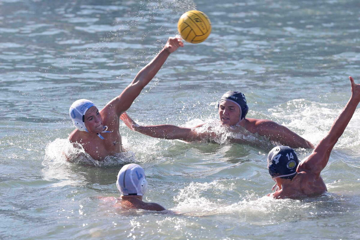 Jack Jacobson Newport Harbor, CdM kick off water polo season with Battle in the Bay ...