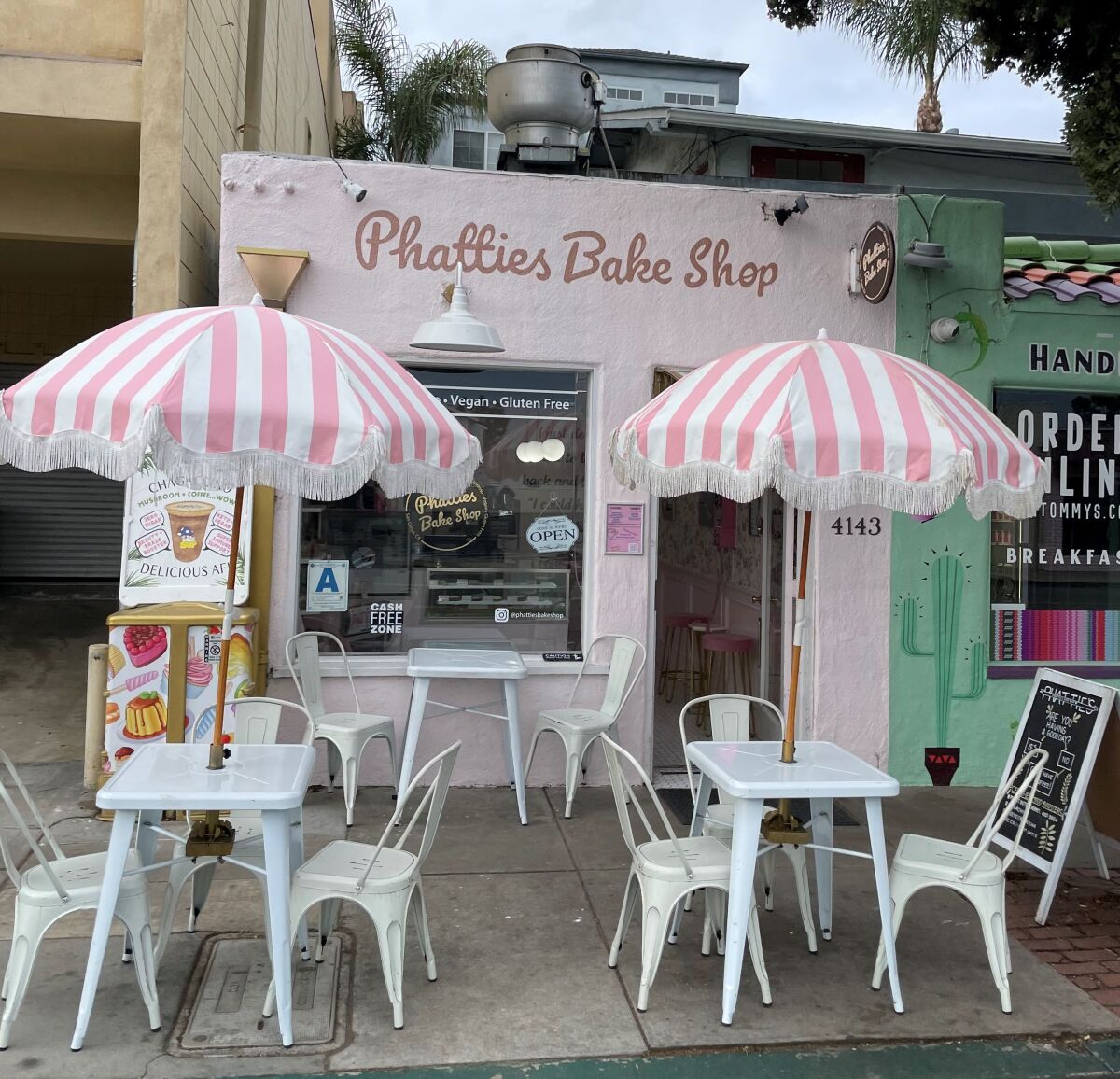 Phatties Bake Shop is at 4143 Voltaire St. in Point Loma.