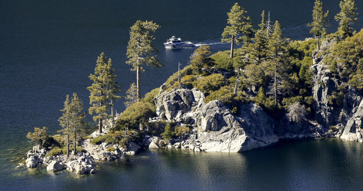 Lake Tahoe waters plummet due to drought and climate change - Los Angeles Times