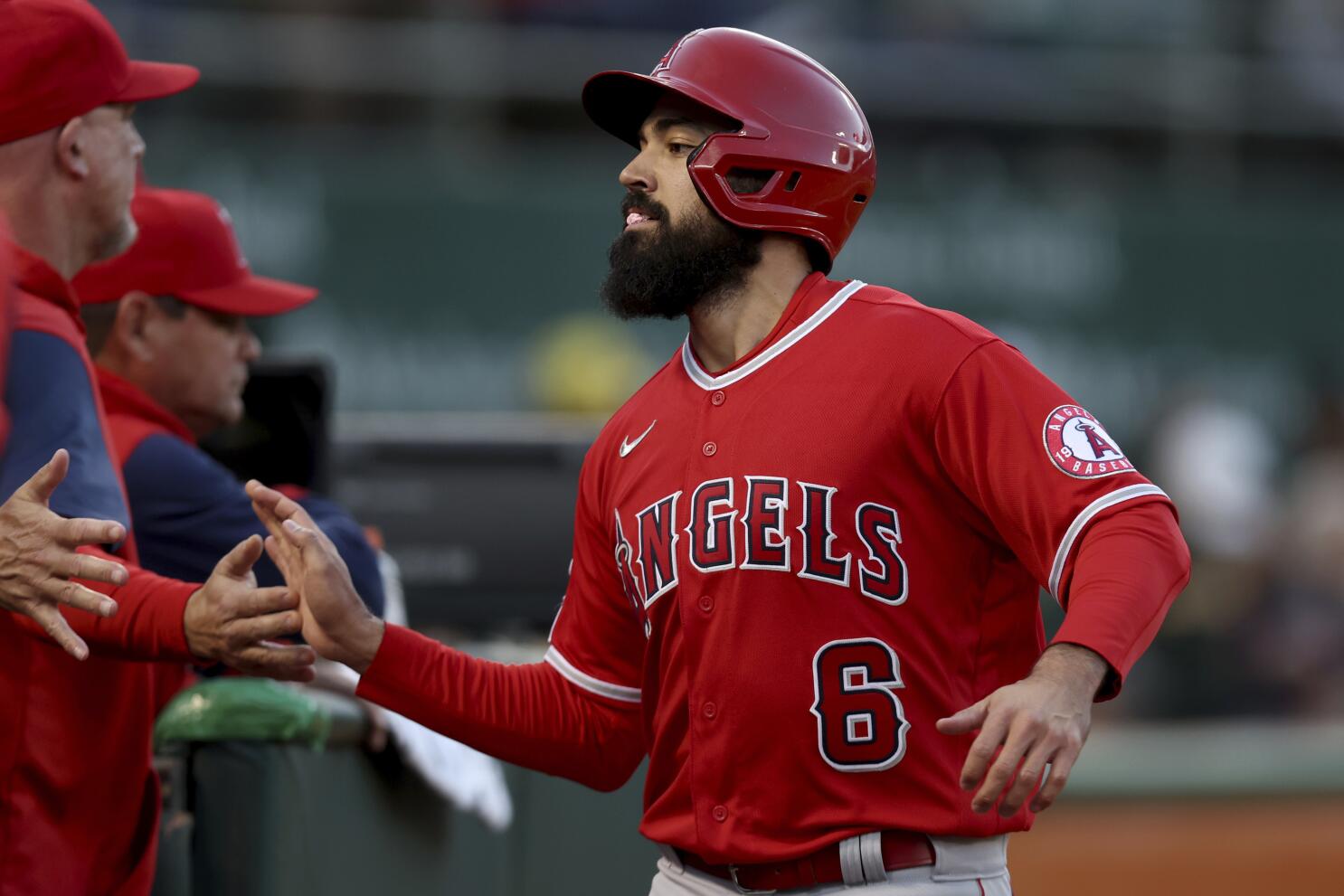 Anthony Rendon Los Angeles Angels Red Baseball Jersey