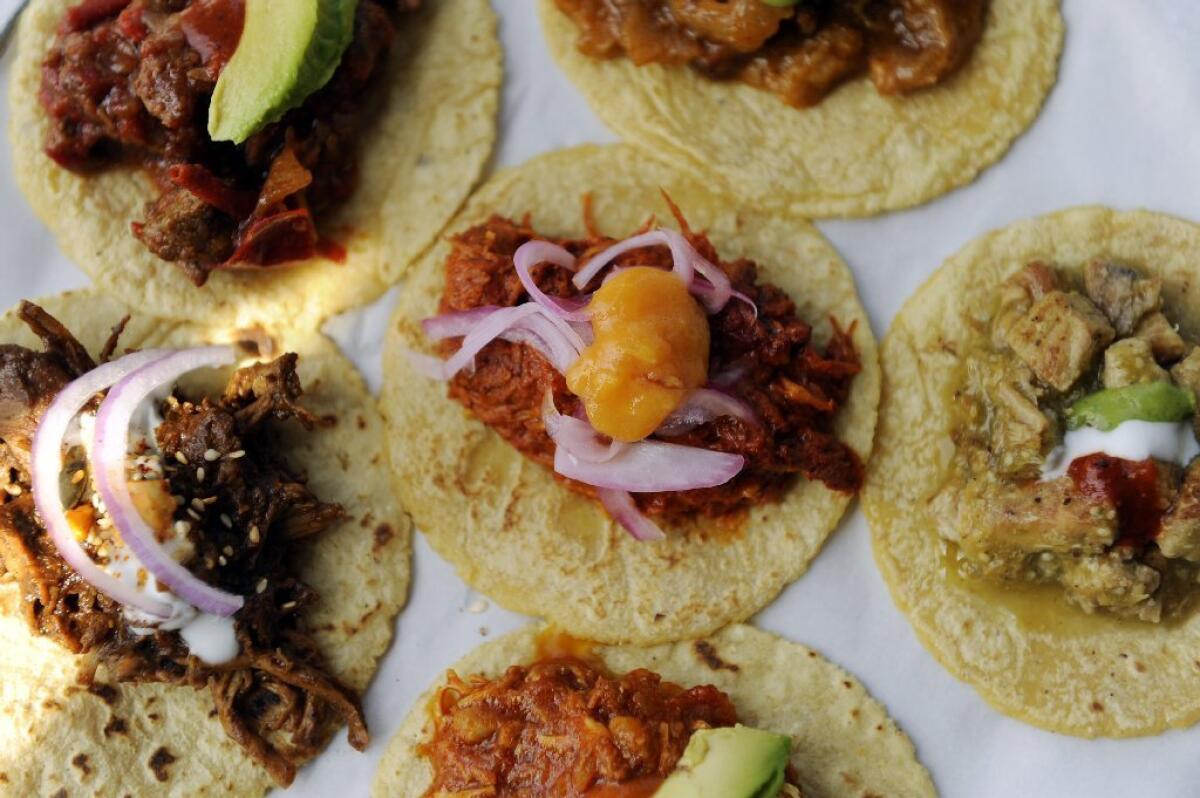 Guisados, the L.A. taqueria known for its handmade tortillas filled with stewed meats, plans to open a new location on Spring Street in February.
