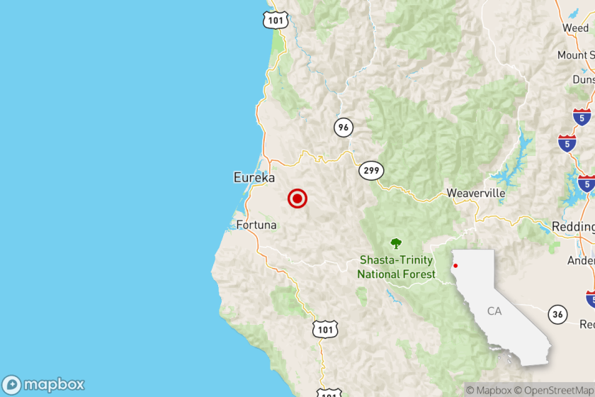 A magnitude 3.7 earthquake was reported early Saturday three miles from Arcata, Calif.