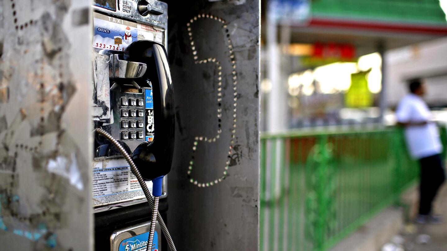 The pay phones of L.A. County