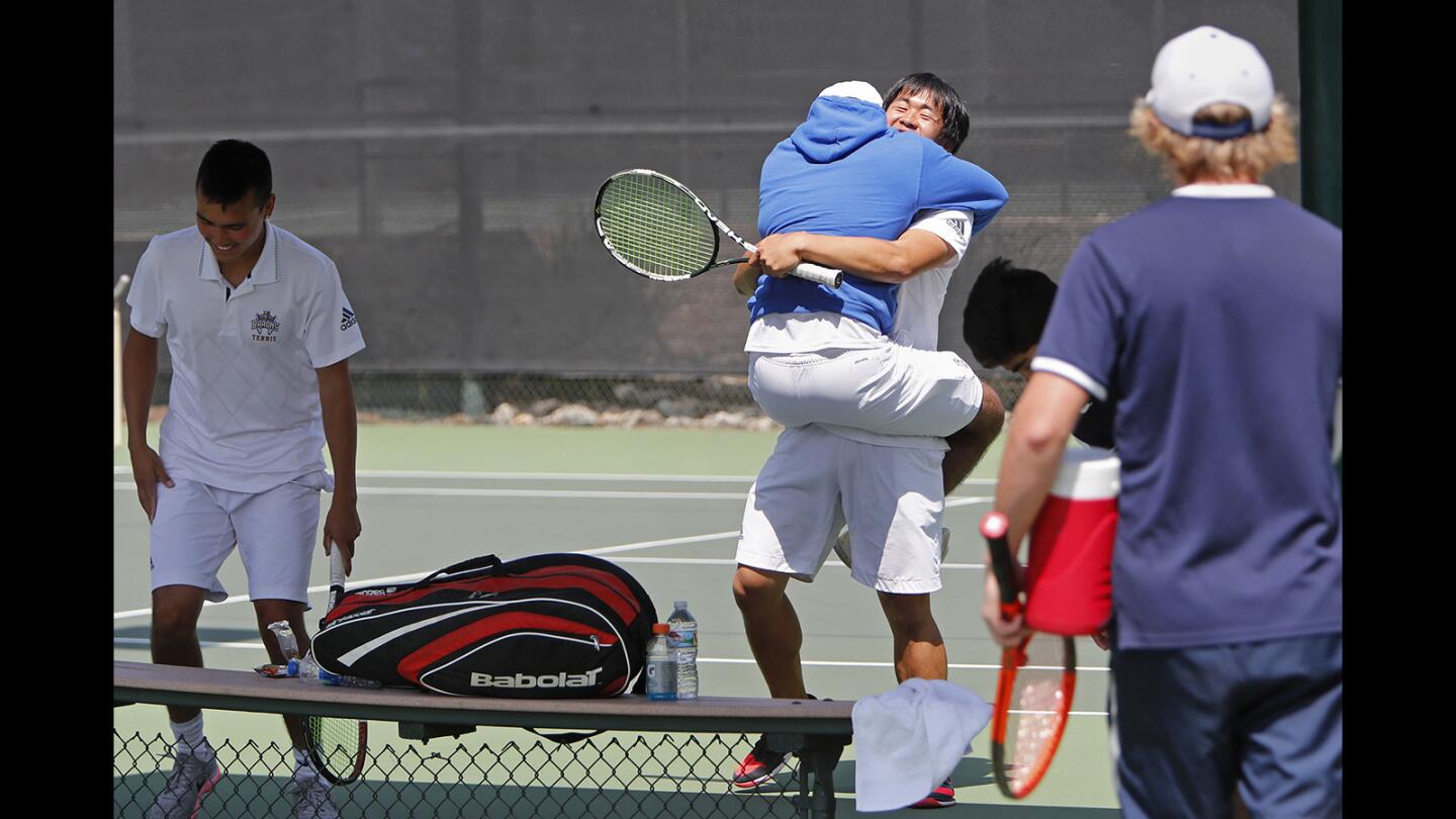 Photo Gallery: Fountain Valley vs. Temecula Great Oak in boys' tennis