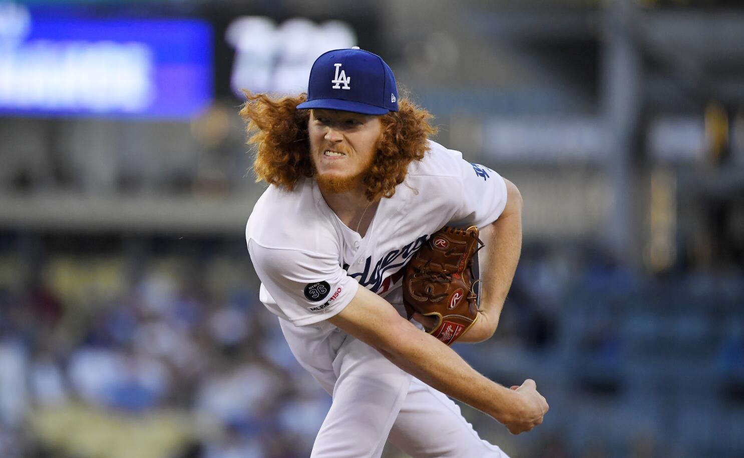 Dustin May's Dodgers debut spoiled by loss to Padres - Los Angeles