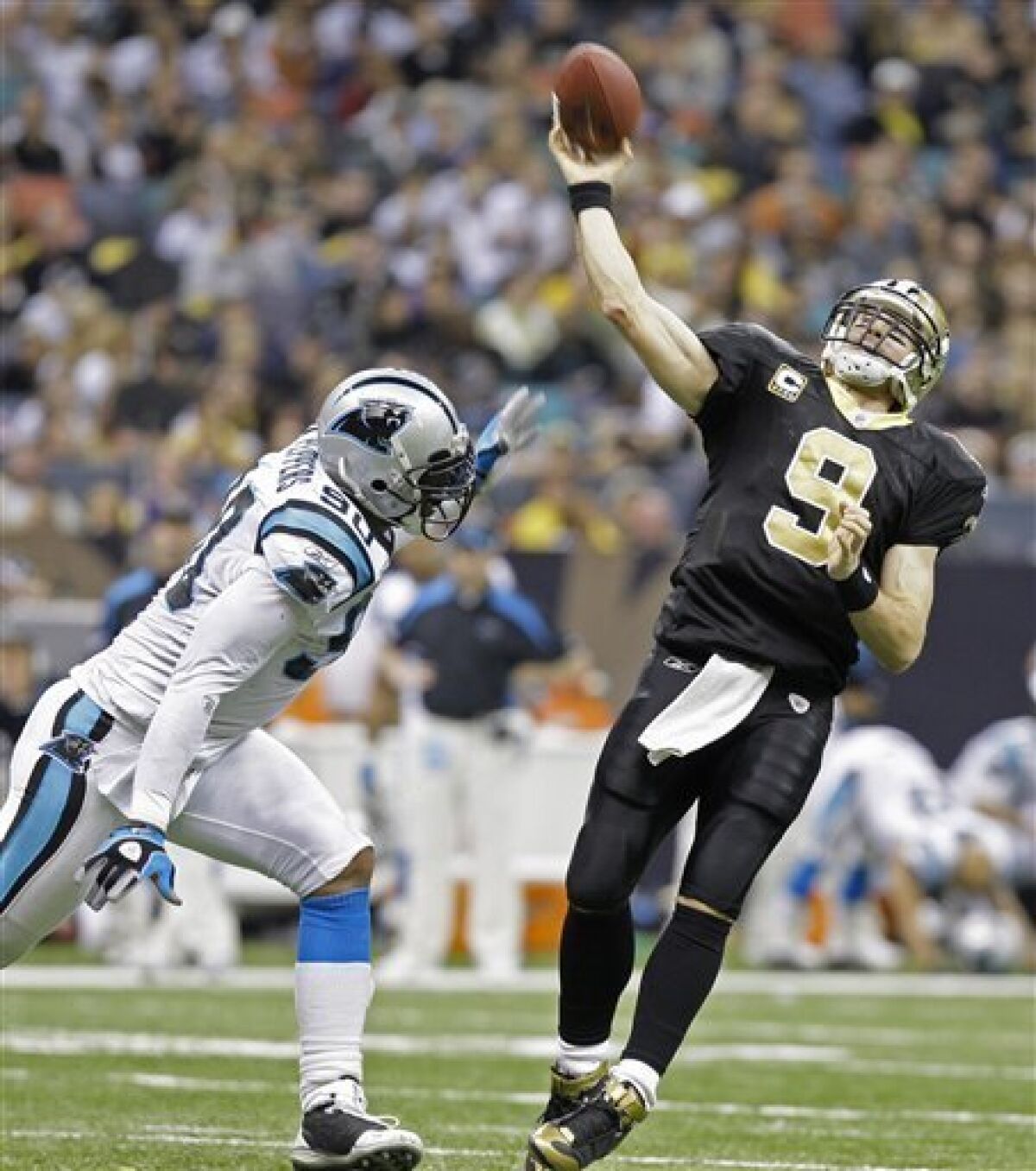 Panthers top Saints 33-31 on Kasay last-second FG - The San Diego  Union-Tribune