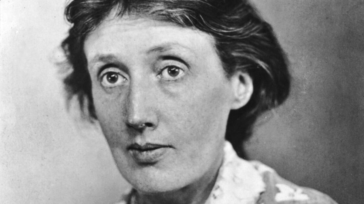 British author Virginia Woolf (1882-1941).
