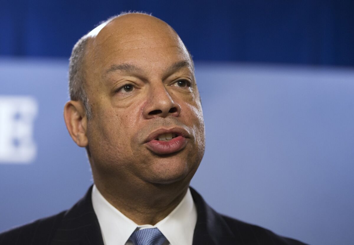 Homeland Security Secretary Jeh Johnson ordered the cancellation of the BioWatch "Generation 3" acquisition.