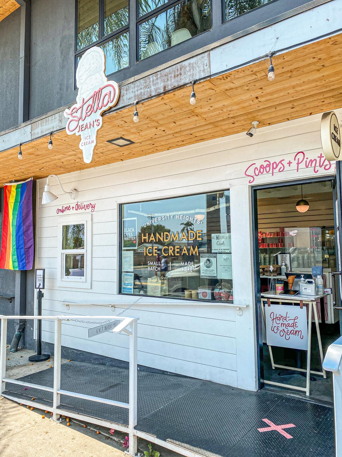 Stella Jean's ice cream shop in University Heights.