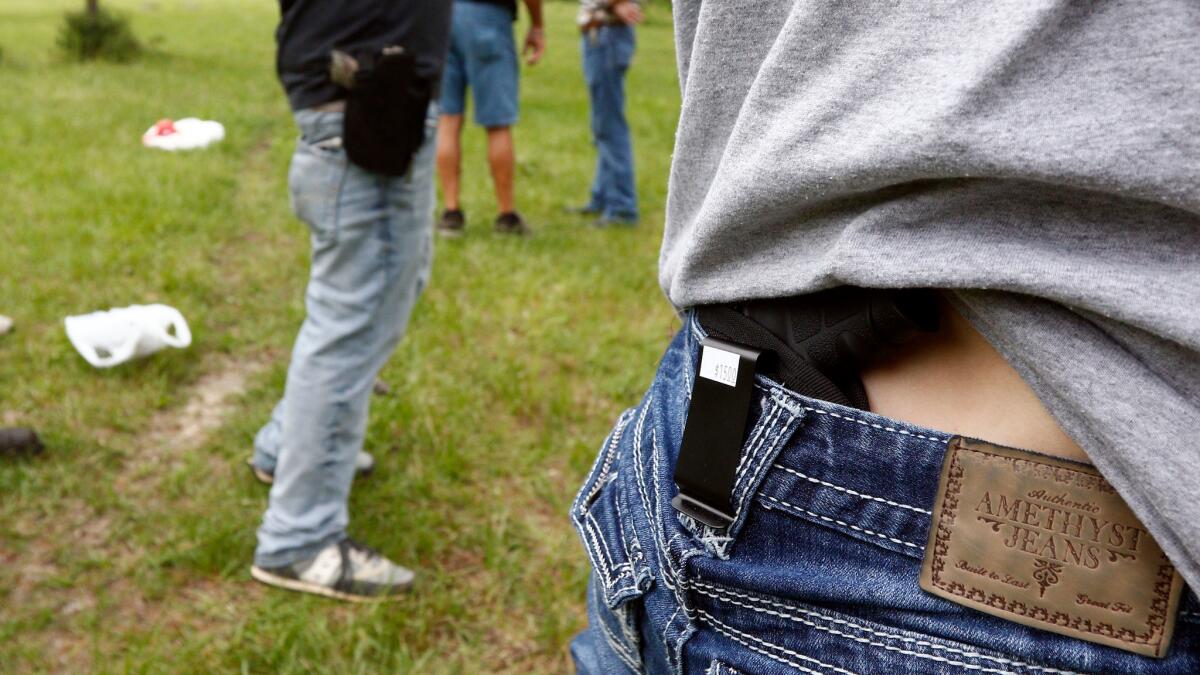 An appeals court has ruled that Californians don't have a constitutional right to carry concealed weapons in public.