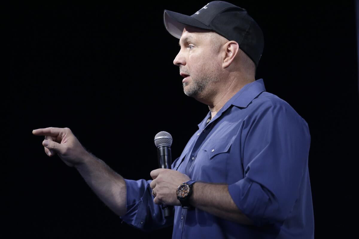 Ticketmaster postponed refunds for five cancled Garth Brooks concerts in Dublin, Ireland, after an Irish government official joined talks that might allow the shows to proceed. Above, Brooks in Nashville last week.