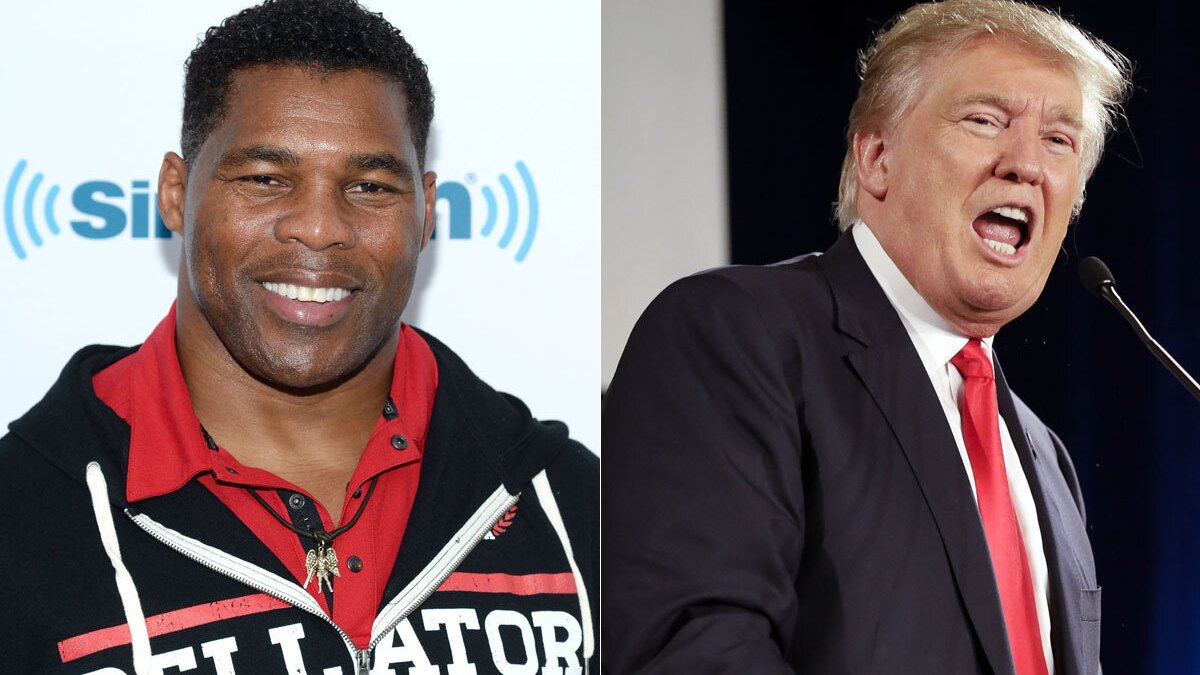 Herschel Walker Supports Donald Trump For President Despite What Happened In The Usfl Los Angeles Times