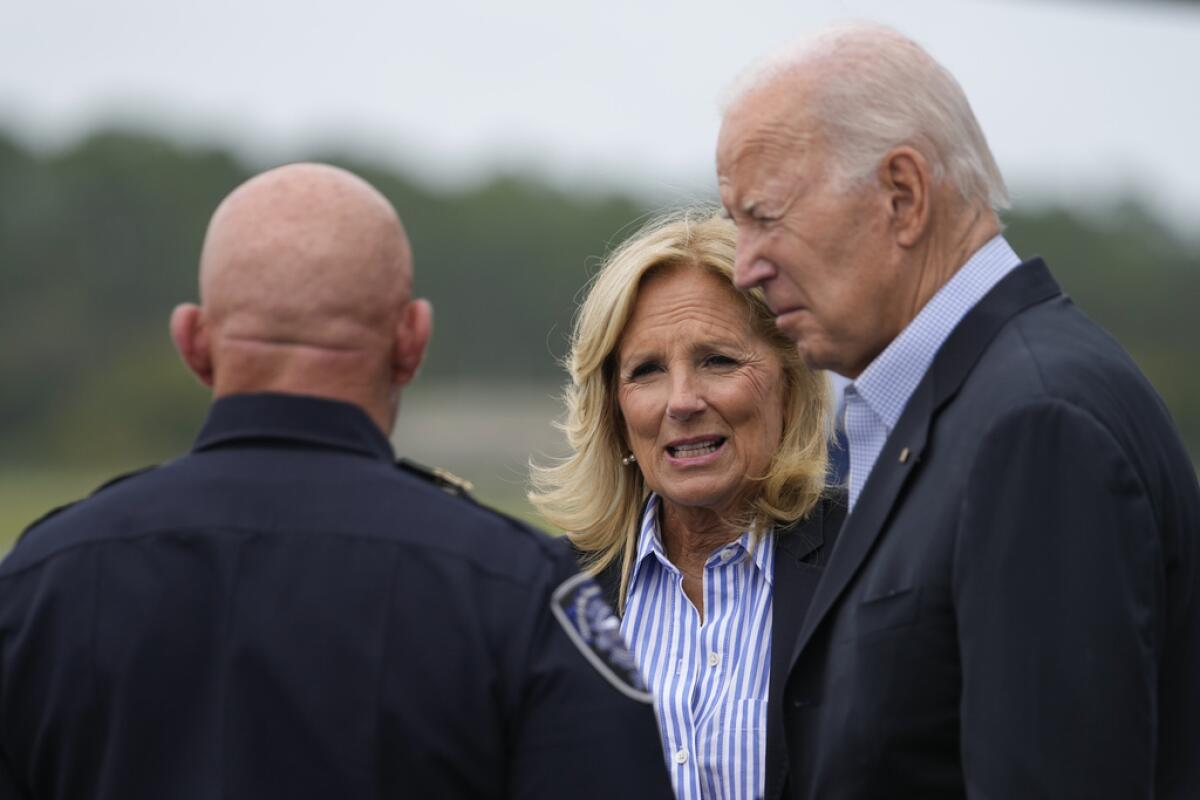 El presidente Joe Biden y la primera dama Jill Biden