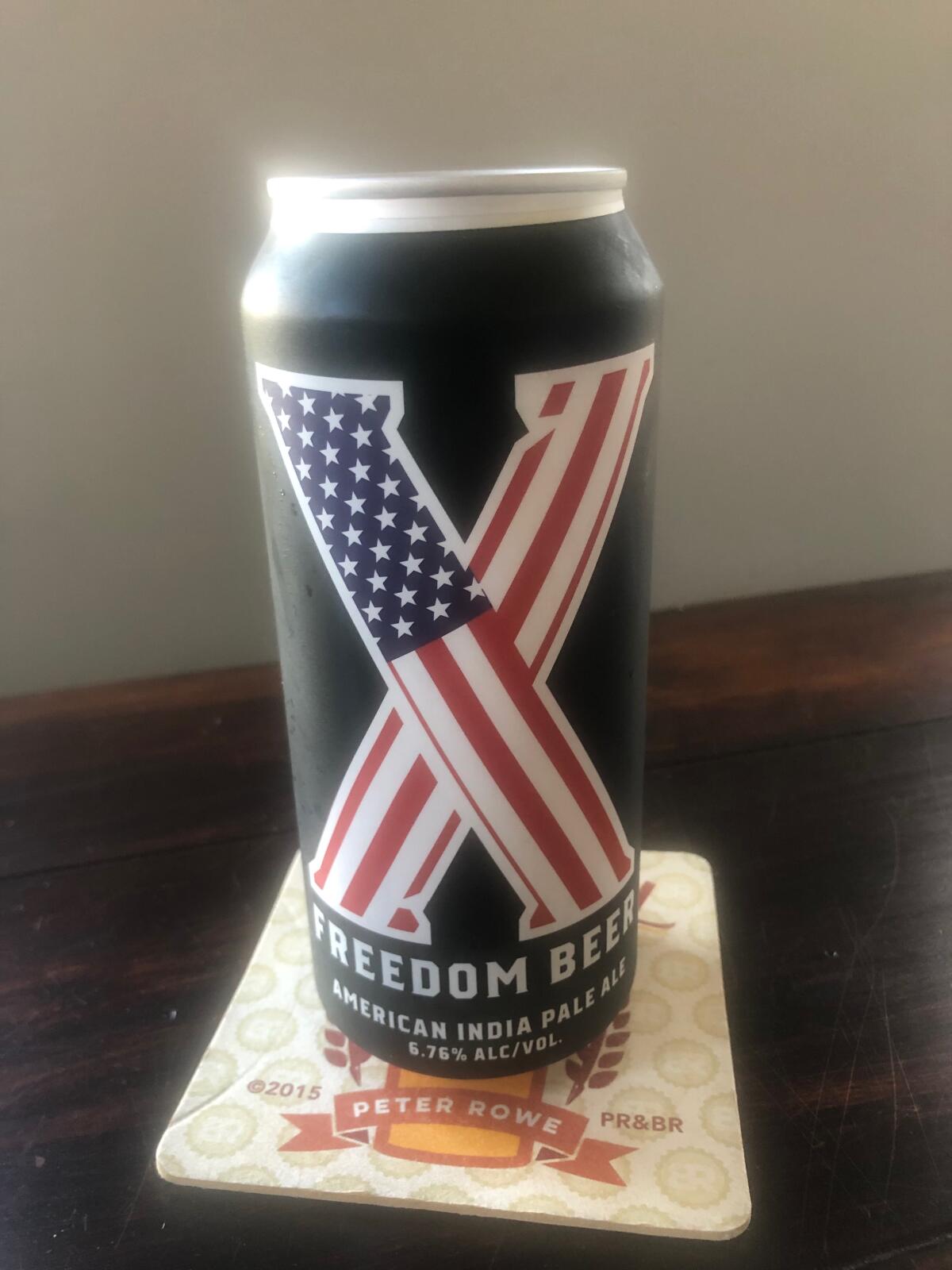 X Freedom Beer by Brewery X