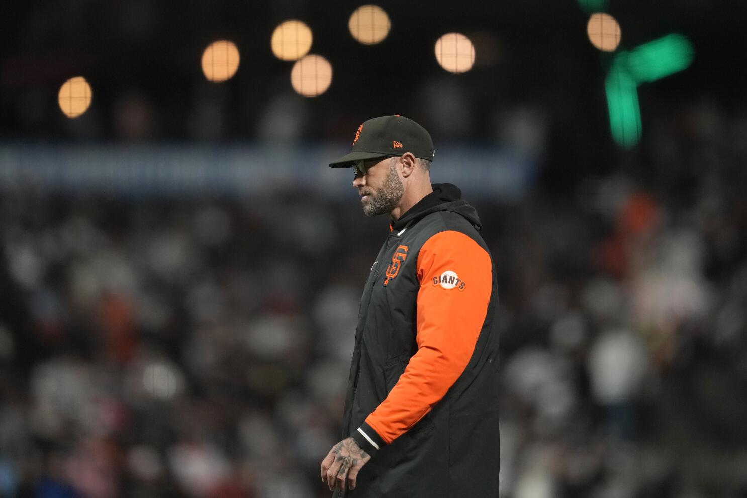 Bruce Bochy returns to Oracle Park to warm welcome guiding Texas Rangers -  The San Diego Union-Tribune