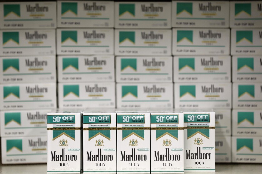 Altria 1q Earnings Miss As Cigarette Sales Continue To Slide The San Diego Union Tribune