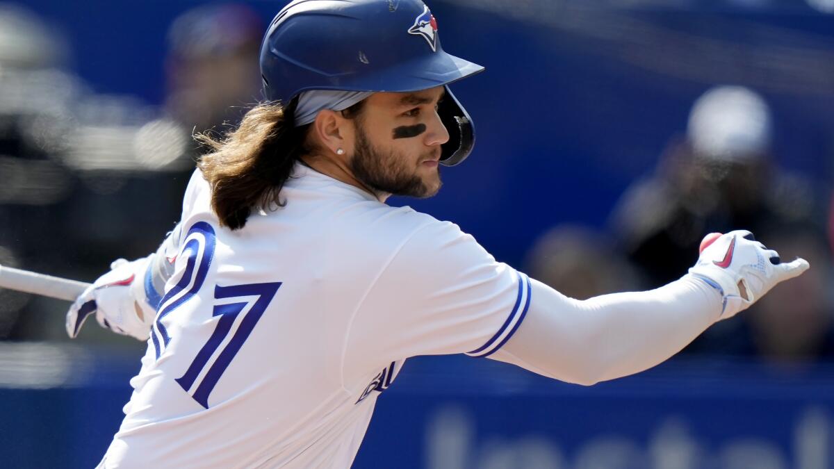 STATS Hosted Solution  News Story - Bo Bichette, Blue Jays finalize  $33.6M, 3-year contract - 