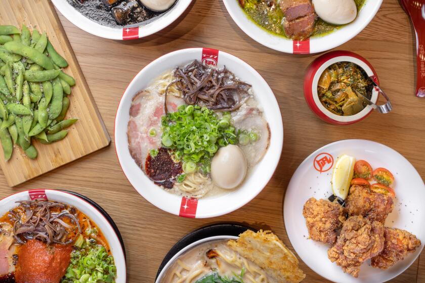 Ramen Nagi opens at South Coast Plaza this month, serving traditional and fusion flavors.