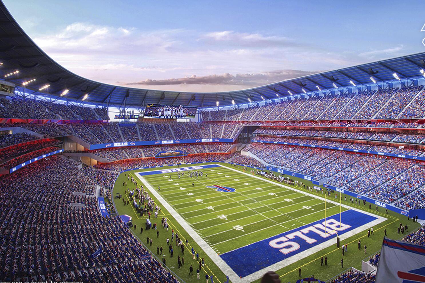 Sass trades goal crease to oversee Bills new stadium project - The