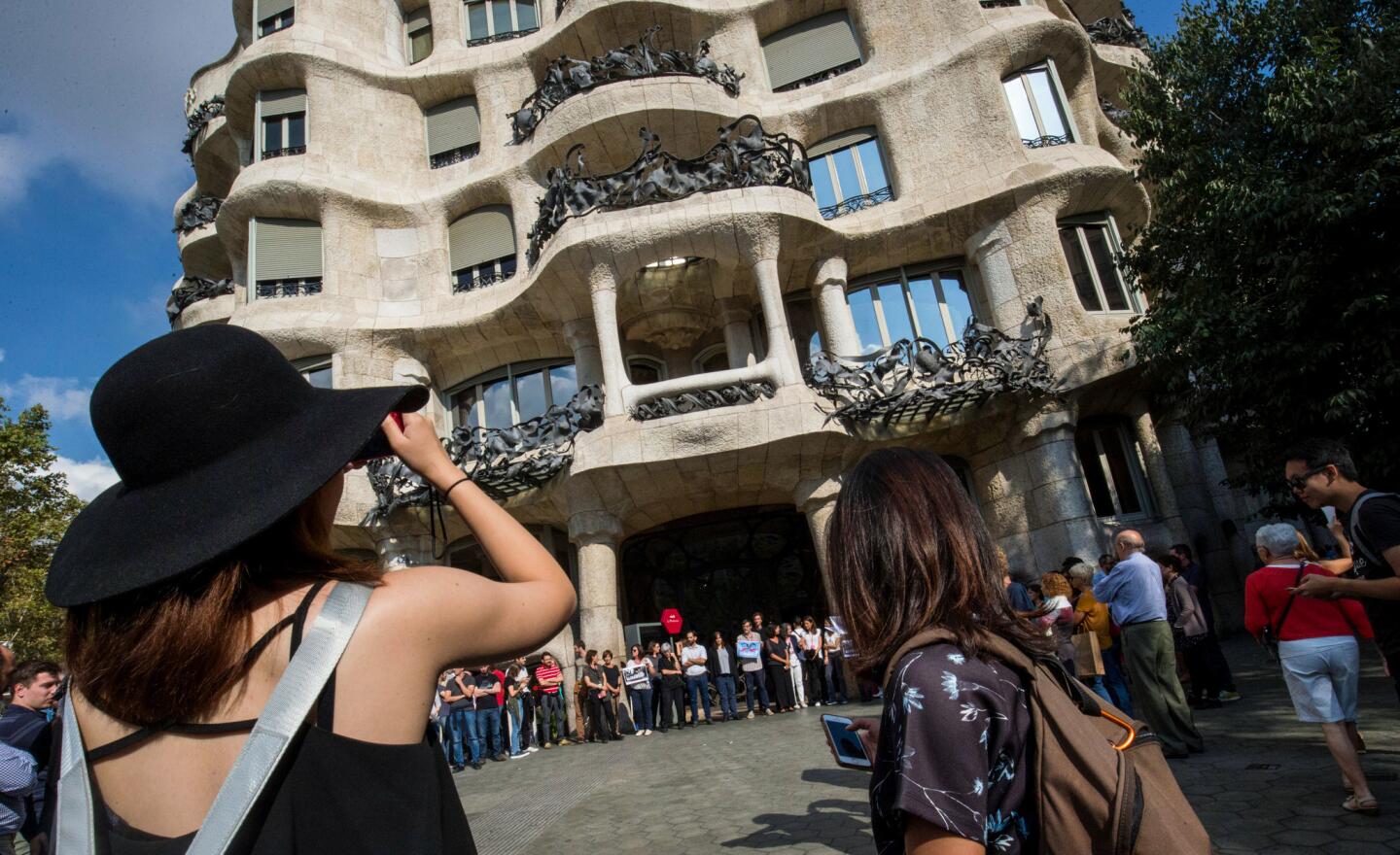 Gaudi's architecture in Barcelona