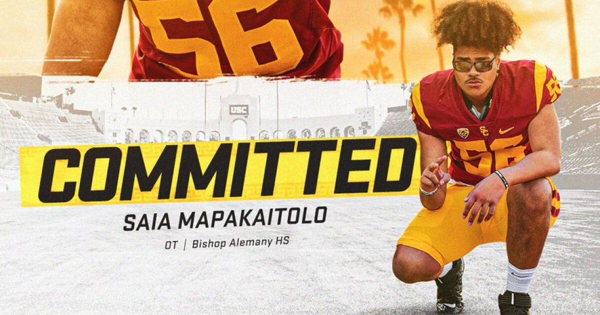 Usc Adds Offensive Tackle Saia Mapakaitolo To 2021 Recruiting