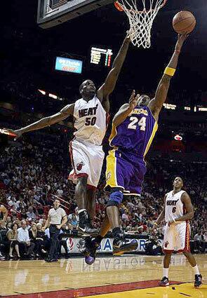 Lakers v Miami Heat