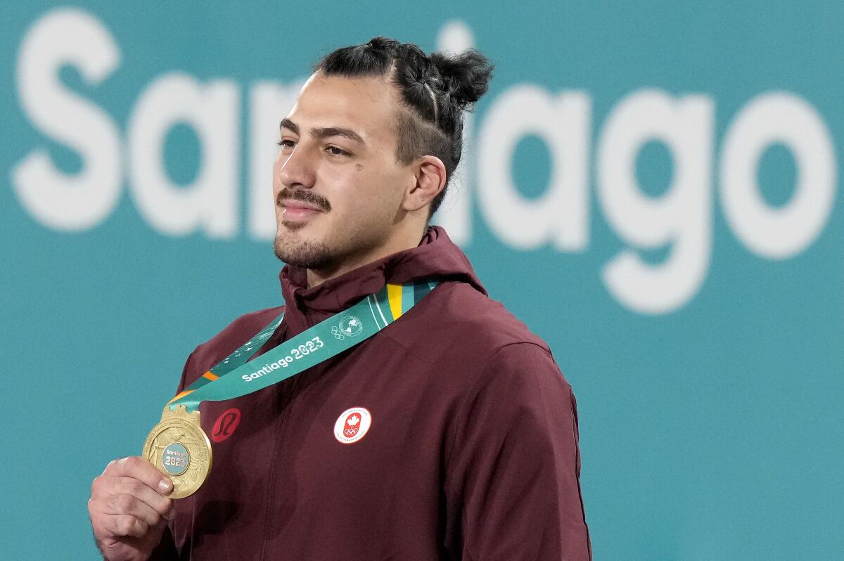 Egypt-born Slim Shady El Nahas claims Canada's only judo gold so far at  the Pan American Games - The San Diego Union-Tribune