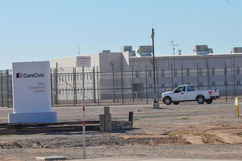 Vista exterior del Centro de Detención de Eloy, en Arizona. EFE/Archivo