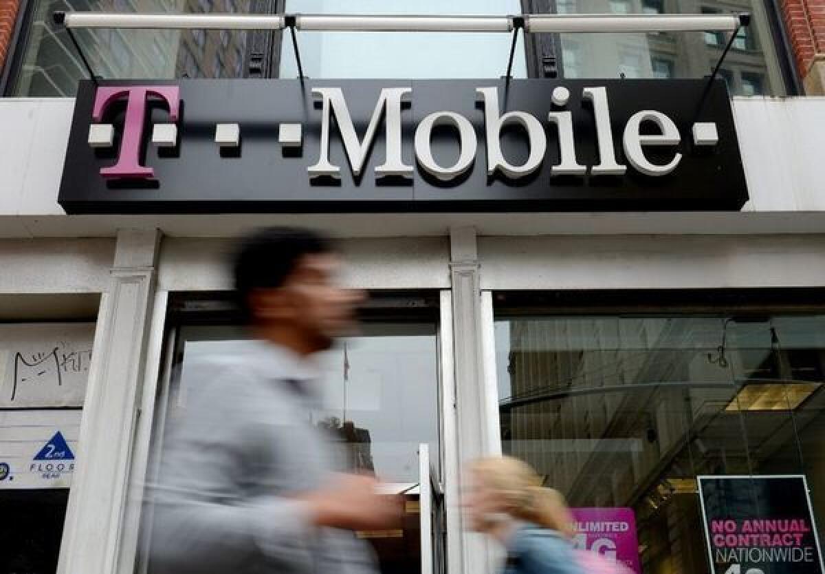 A T-Mobile store in New York.