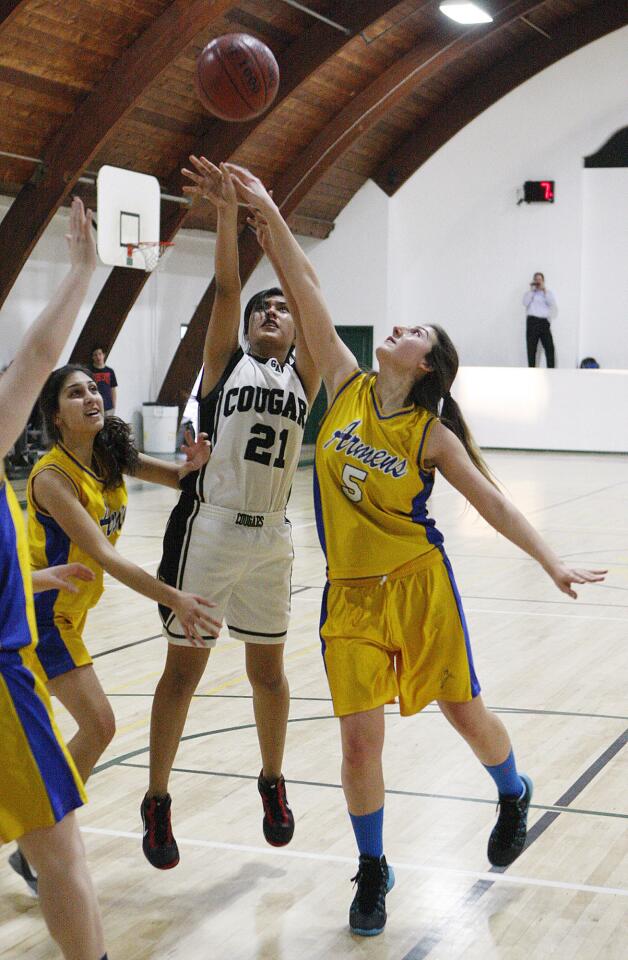 Photo Gallery: Glendale Adventist Academy vs. Holy Martyrs girls basketball
