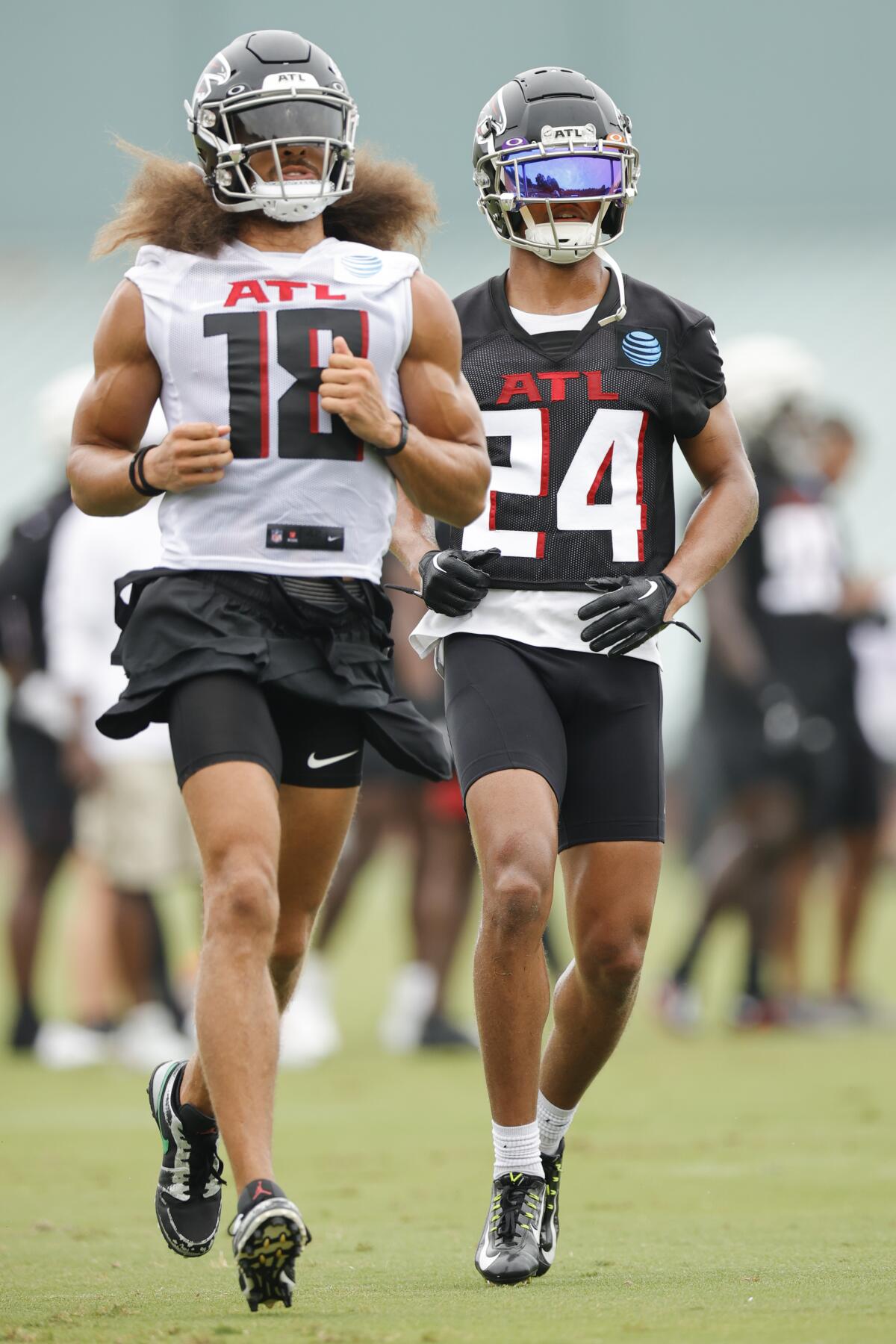 Mack Hollins adds size and eccentric outlook to Falcons attack at wide  receiver - The San Diego Union-Tribune